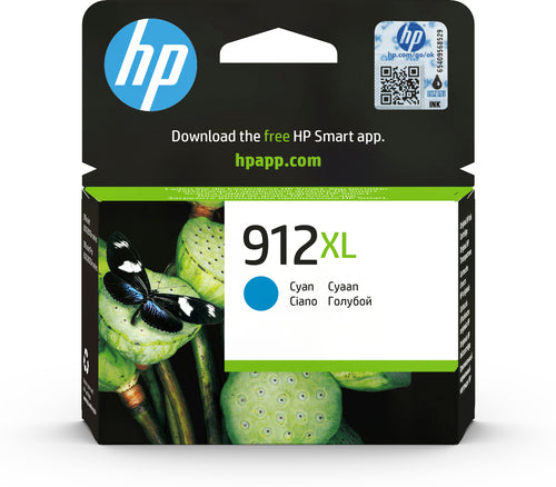 HP 912XL High Yield Cyan Original Ink Cartridge HP 912XL High Yield Cyan Original Ink Cartridge